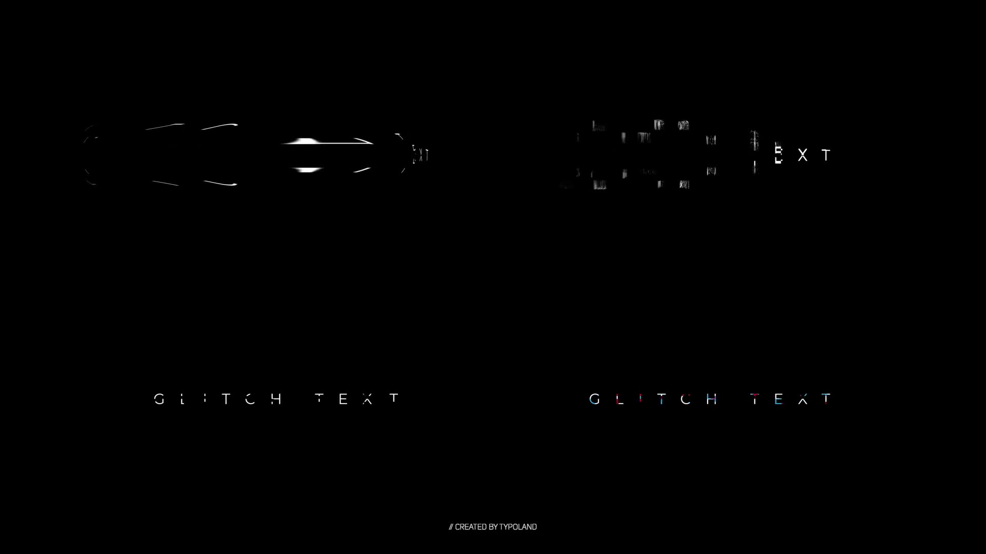 Glitch Text Animations Videohive 35963685 After Effects Image 2