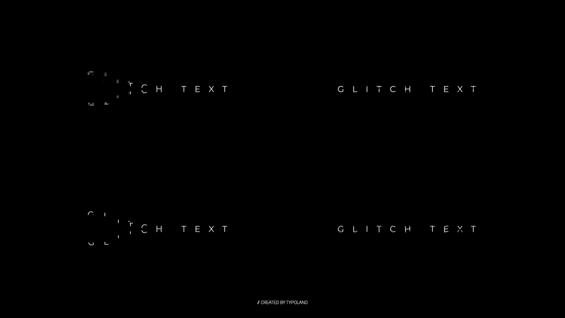 Glitch Text Animations Videohive 35963685 After Effects Image 3
