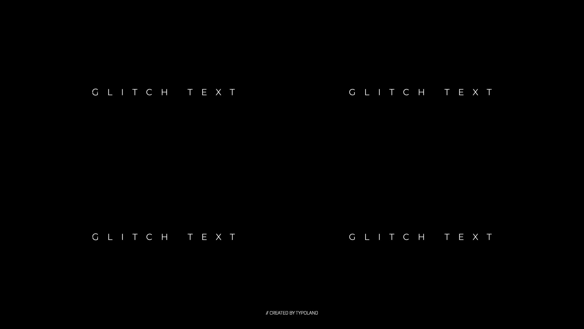 Glitch Text Animations Videohive 35963685 After Effects Image 4