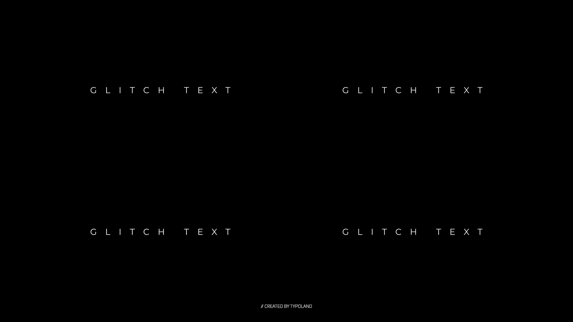 Glitch Text Animations Videohive 35963685 After Effects Image 5