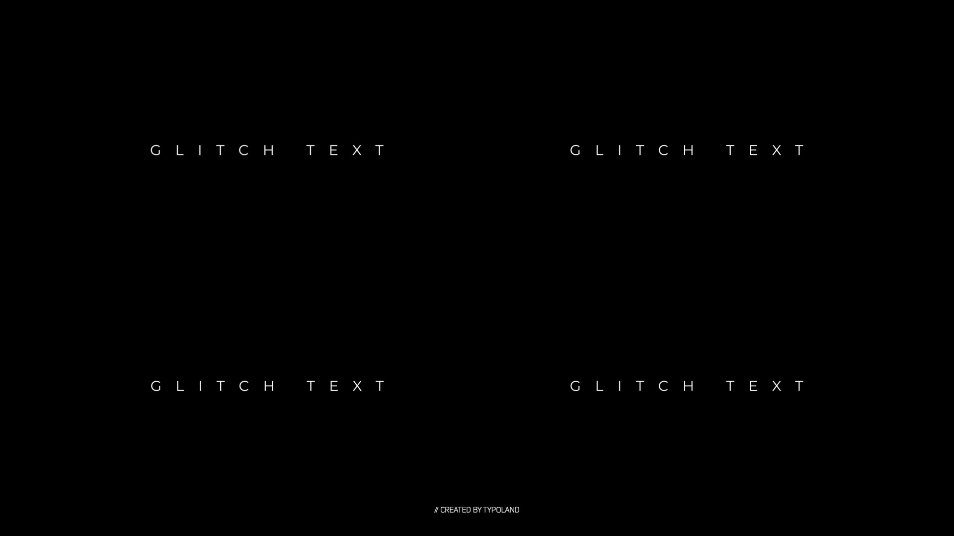 Glitch Text Animations Videohive 35963685 After Effects Image 6