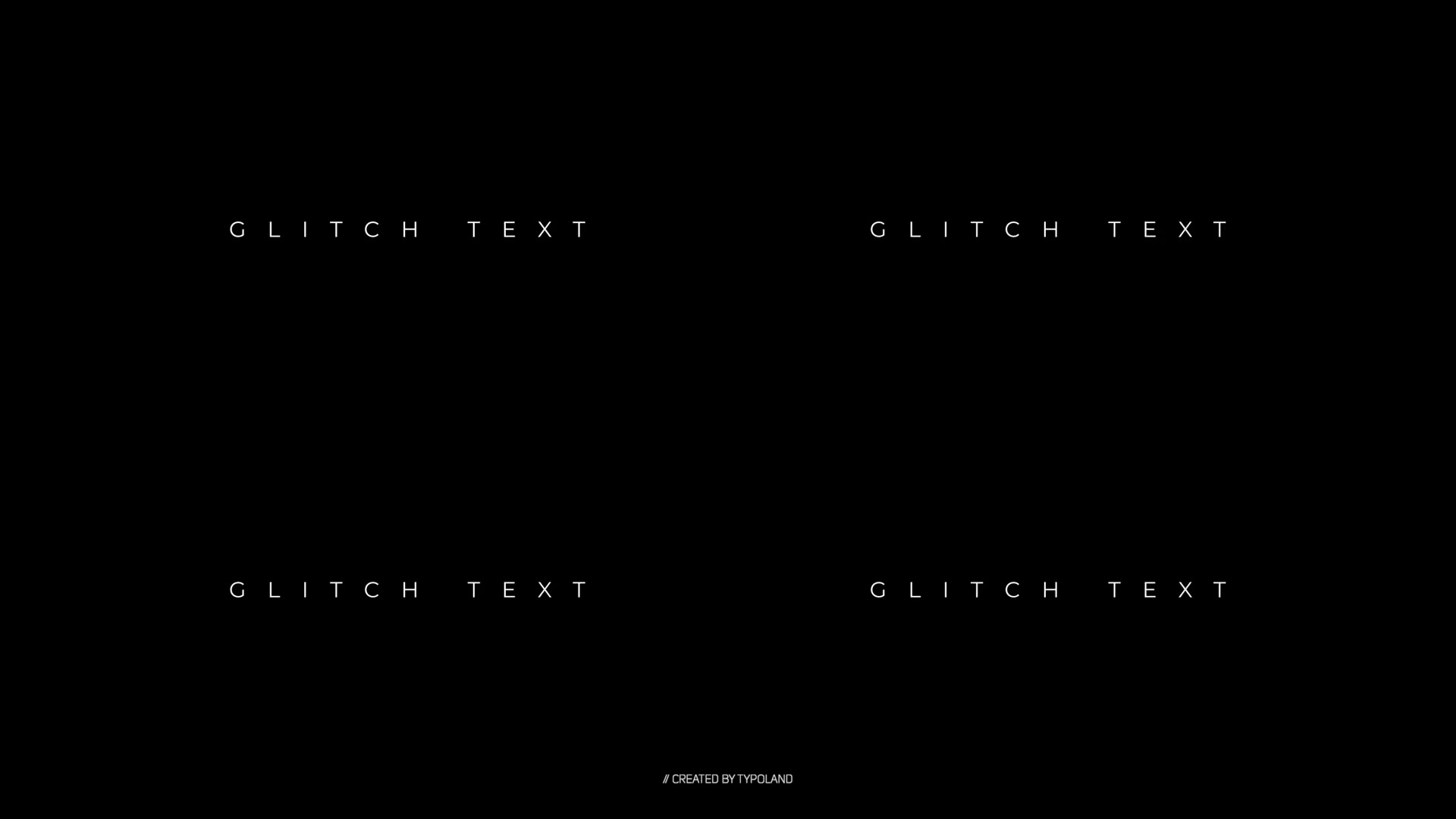 Glitch Text Animations Videohive 35963685 After Effects Image 7