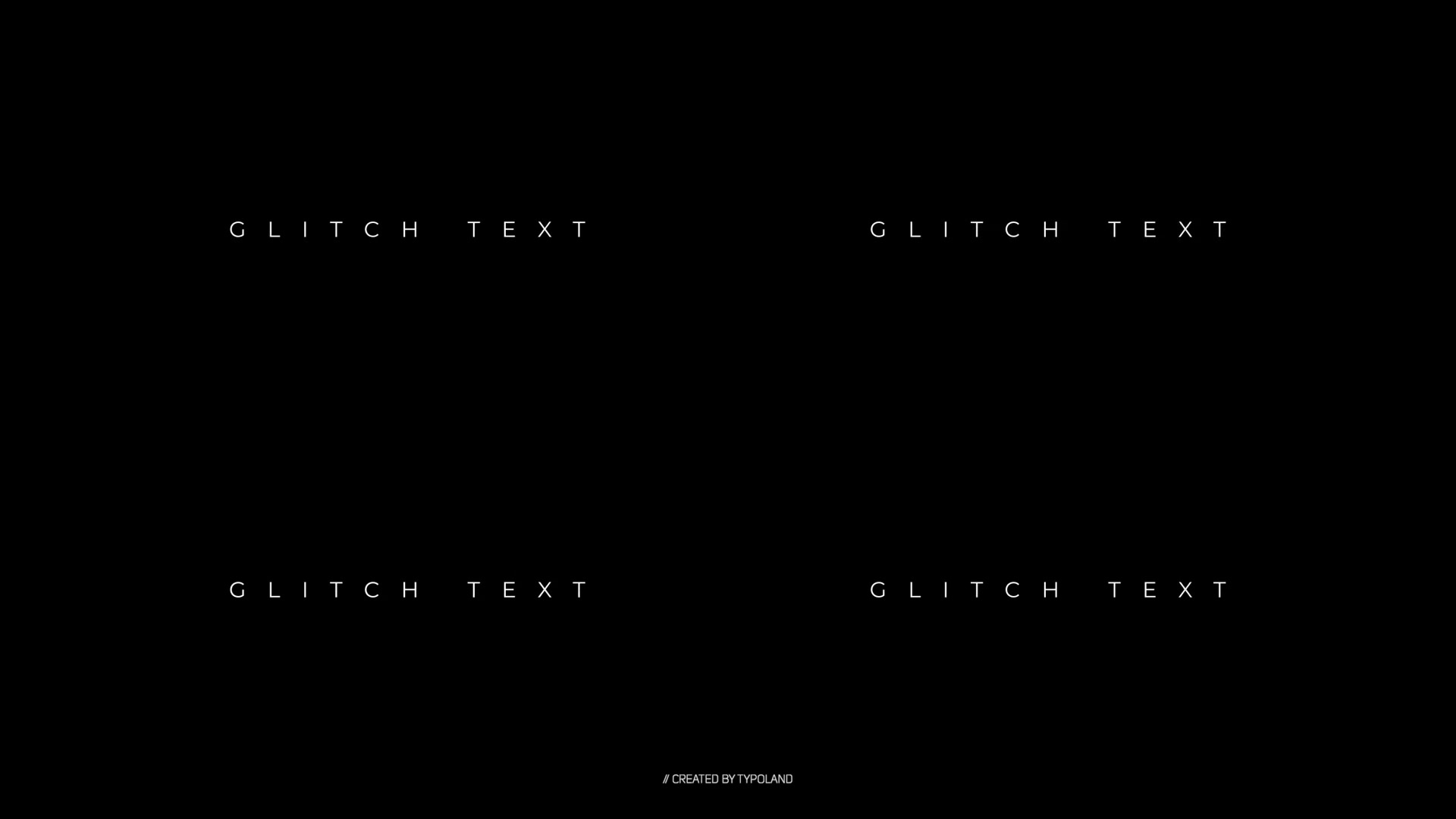 Glitch Text Animations Videohive 35963685 After Effects Image 8