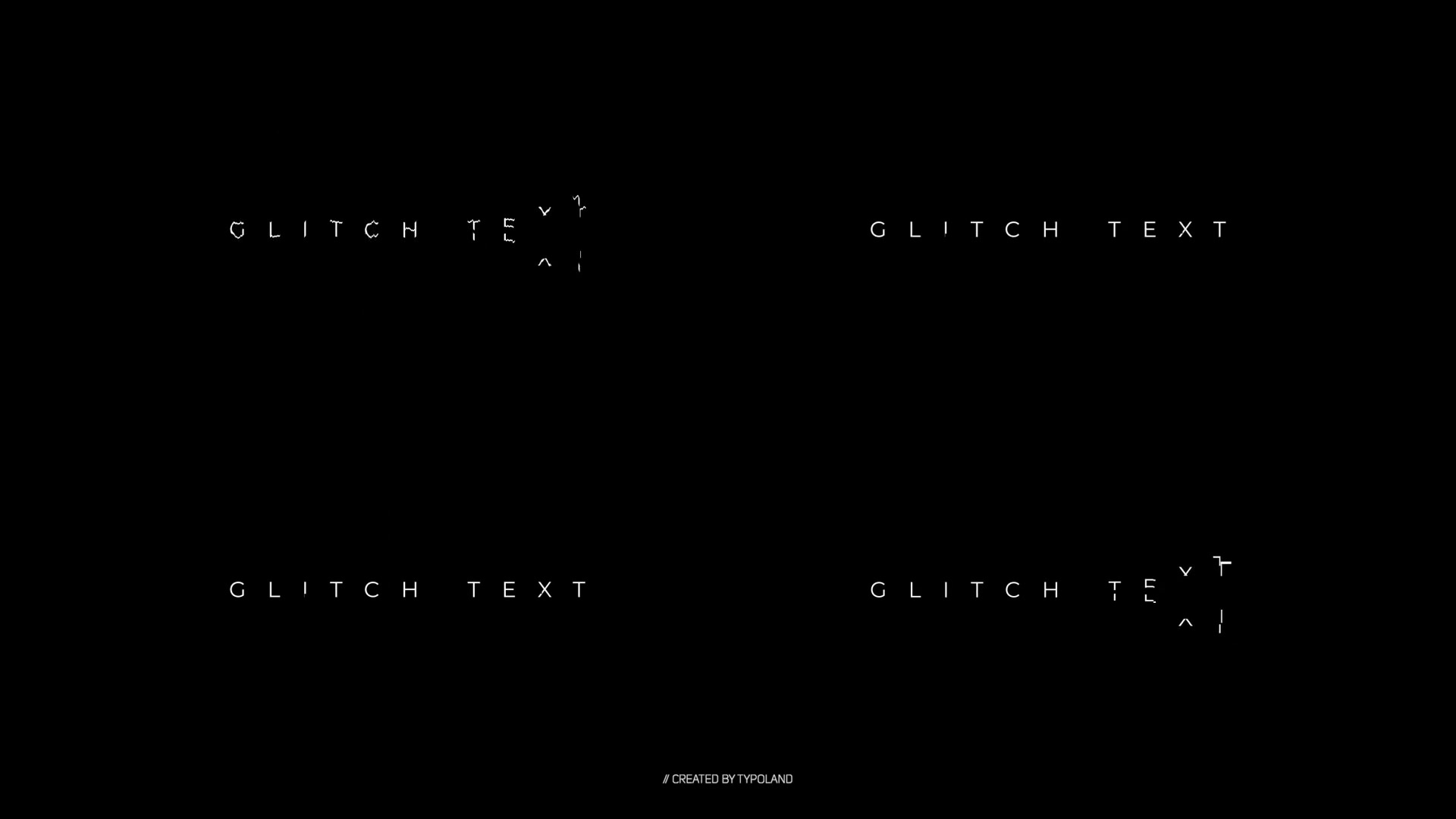 Glitch Text Animations Videohive 35963685 After Effects Image 9