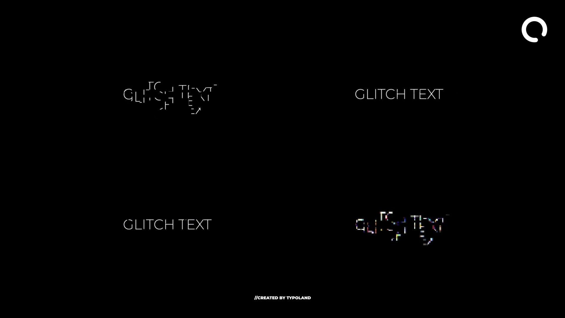 Glitch Text Animations Videohive 32744027 Apple Motion Image 3