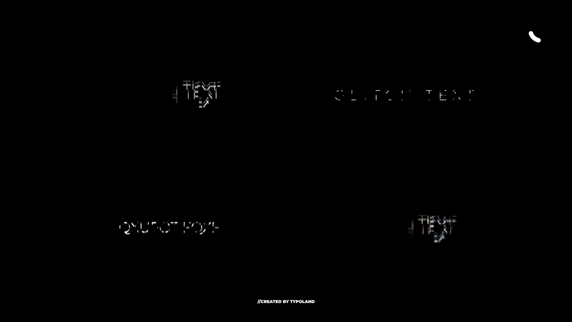 Glitch Text Animations Videohive 32744027 Apple Motion Image 4
