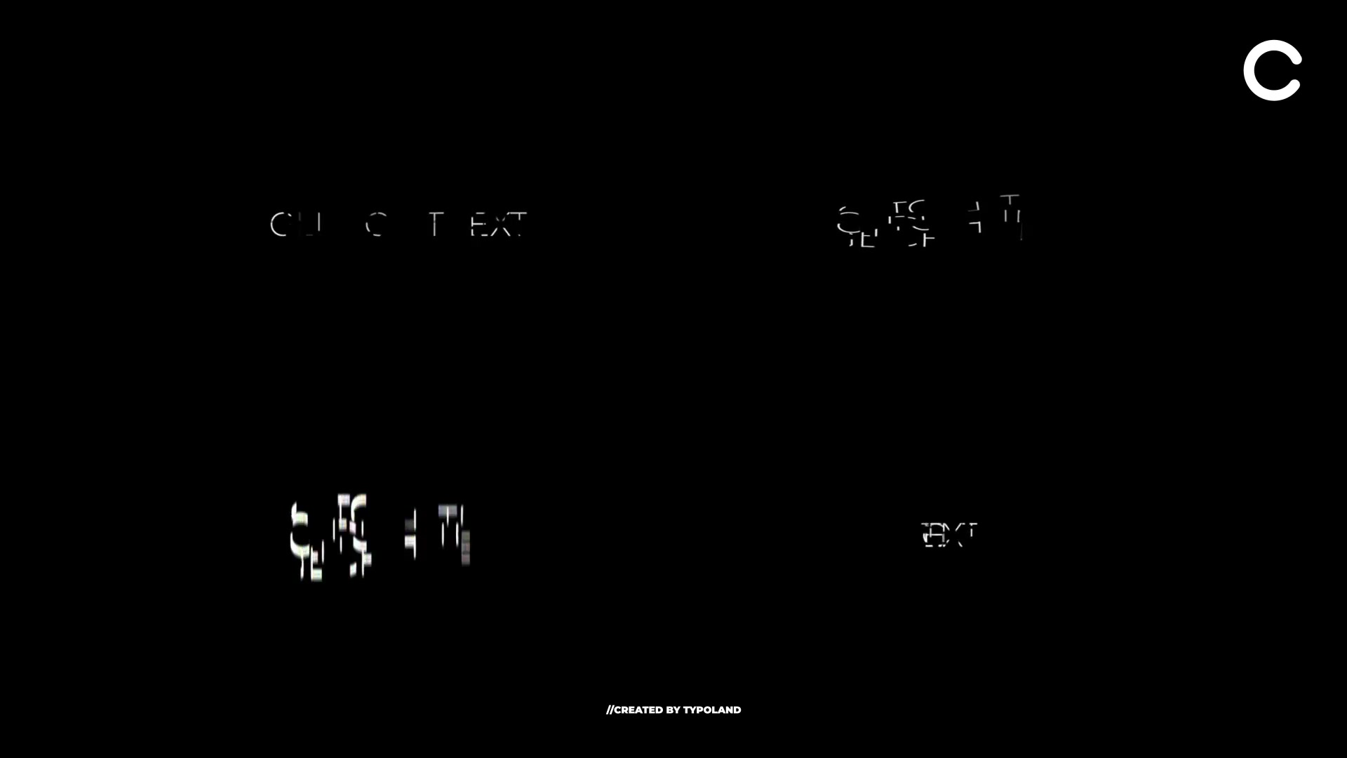 Glitch Text Animations Videohive 32744027 Apple Motion Image 7