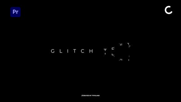 Glitch Text Animations - Videohive 35970284 Download