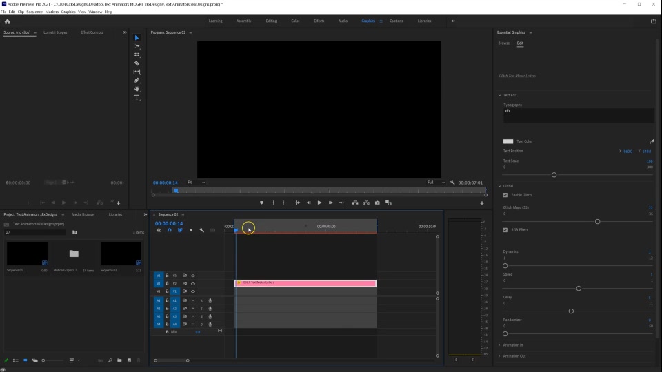 Glitch Text Animator For Premiere Pro MOGRT Videohive 37489864 Premiere Pro Image 10