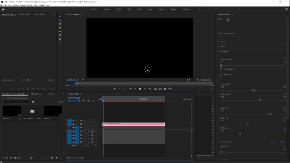Glitch Text Animator For Premiere Pro MOGRT Videohive 37489864 Premiere Pro Image 11