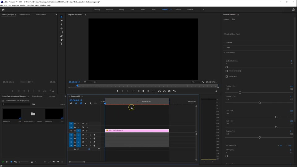 Glitch Text Animator For Premiere Pro MOGRT Videohive 37489864 Premiere Pro Image 6