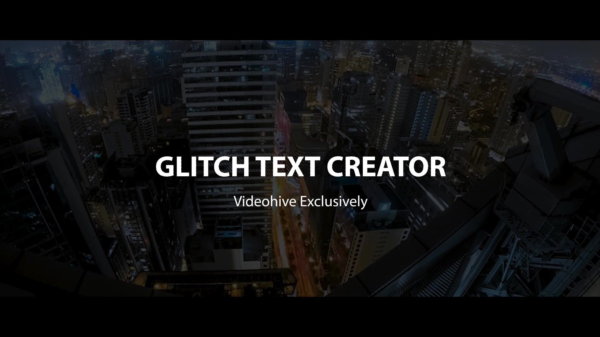 Glitch Text Creator Videohive 21947365 After Effects Image 12