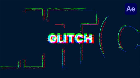 Glitch Text Intro - Videohive 38284370 Download