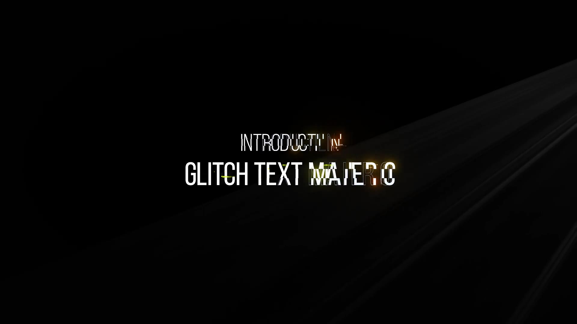 Glitch Text Maker Videohive 42191184 After Effects Image 2