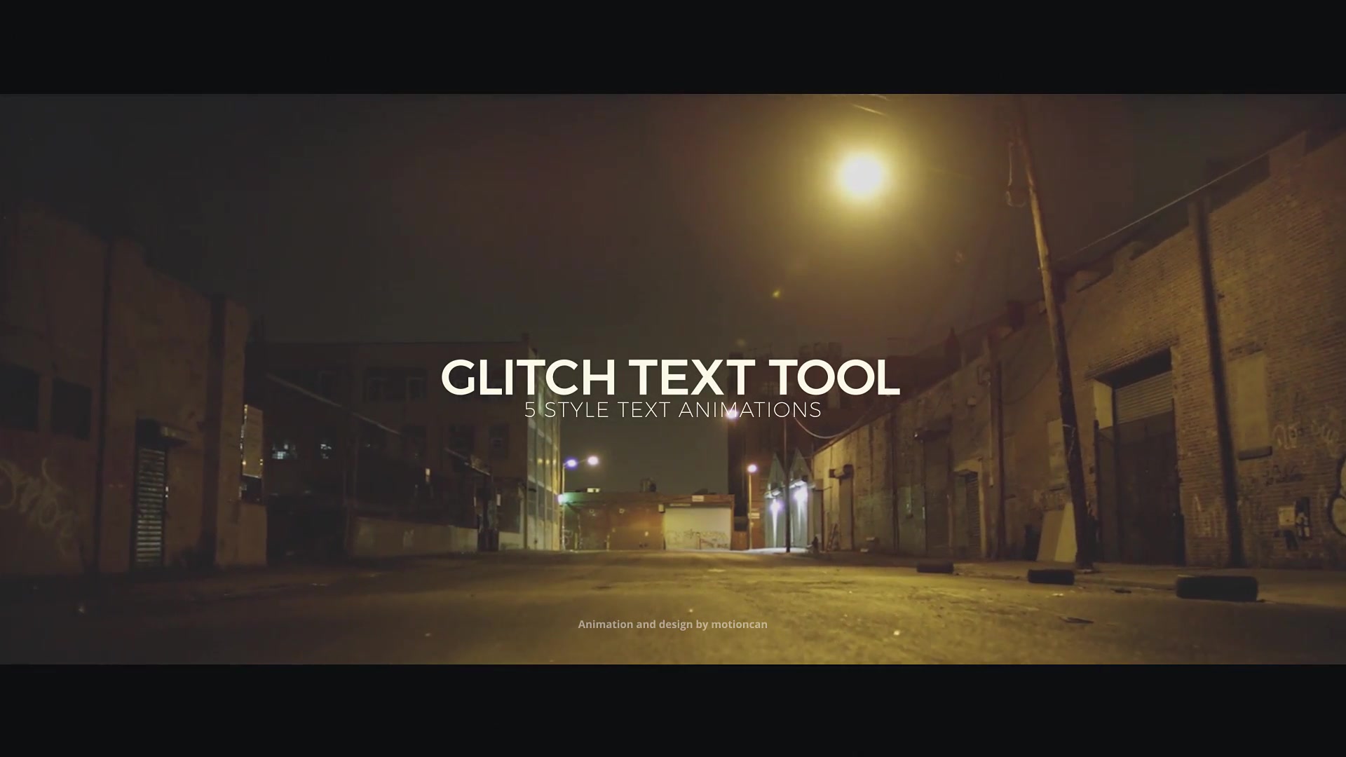 Glitch Text Tool - Download Videohive 18483811