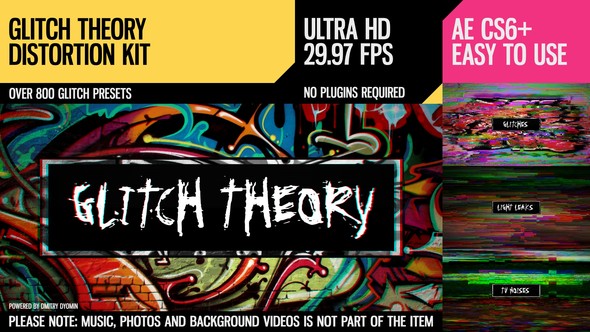 Glitch Theory (UltraHD Distortion Kit) - Download Videohive 14887258