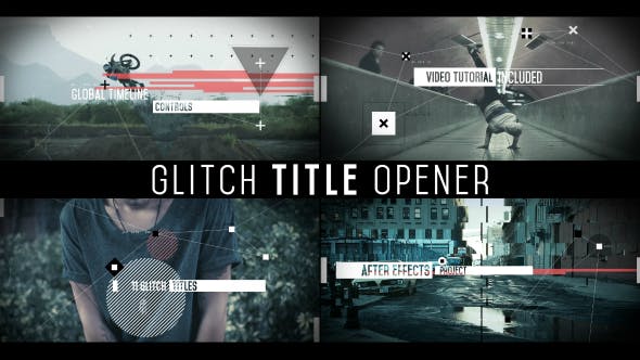 Glitch Title Opener - Download 19597509 Videohive