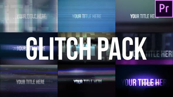 Glitch Title Pack - Download 23670057 Videohive