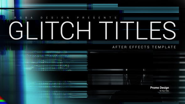 Glitch Titles - 17074293 Download Videohive