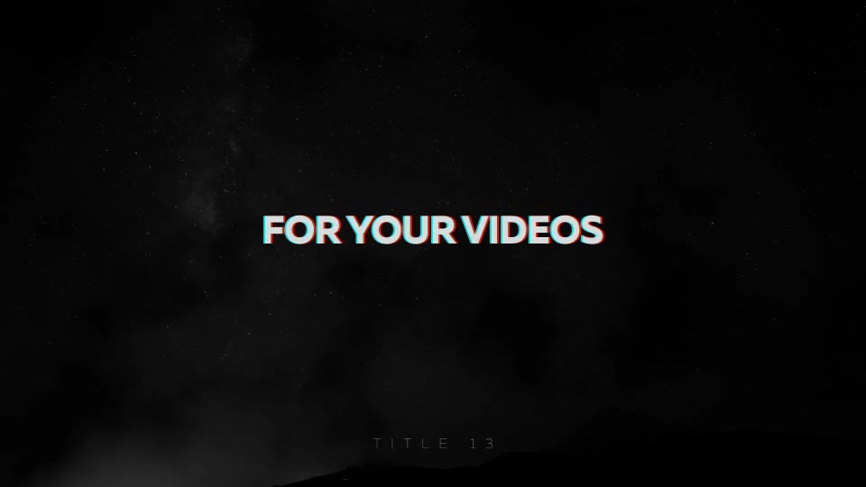 Glitch Titles 2 Videohive 23734714 Apple Motion Image 9