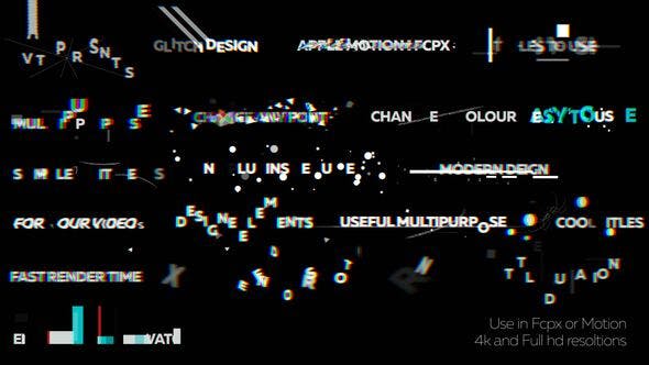 Glitch Titles 2 - 23734714 Videohive Download