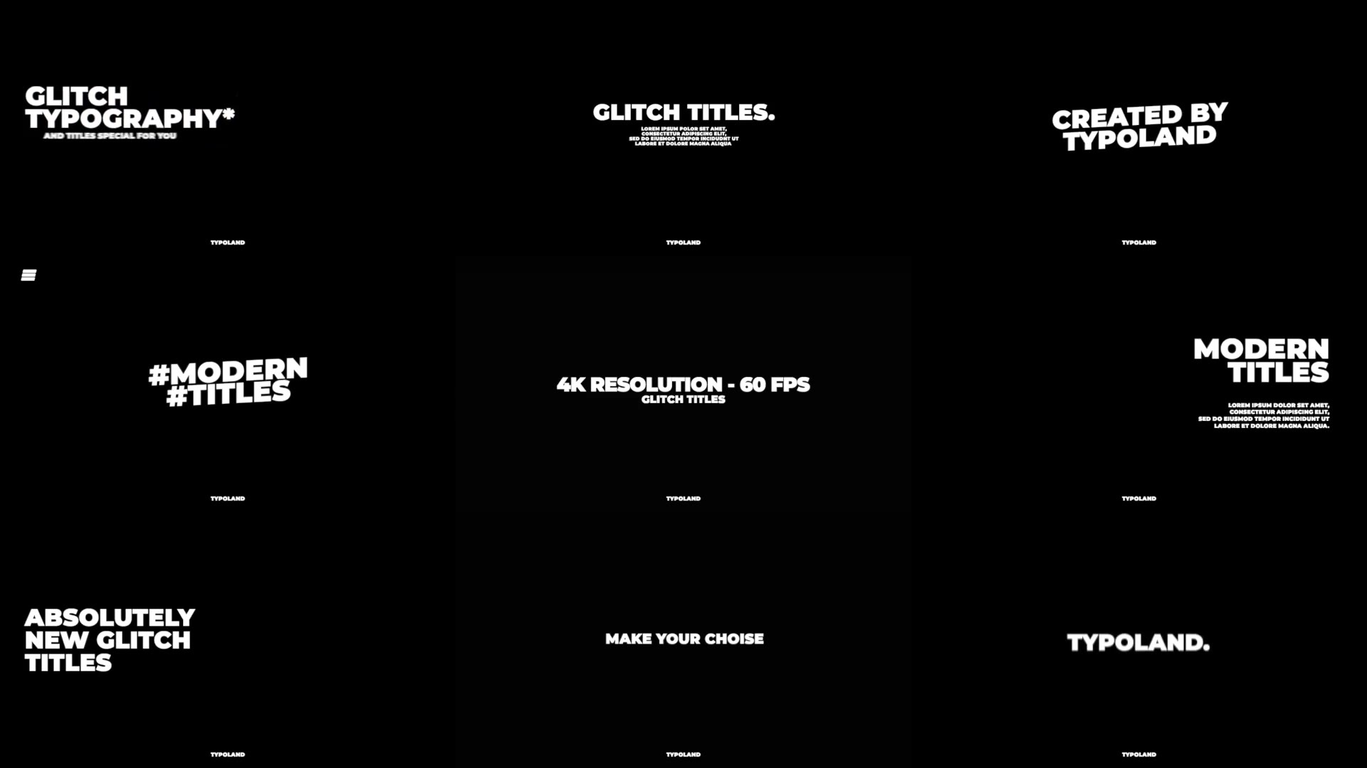 Glitch Titles Videohive 36656953 After Effects Image 2