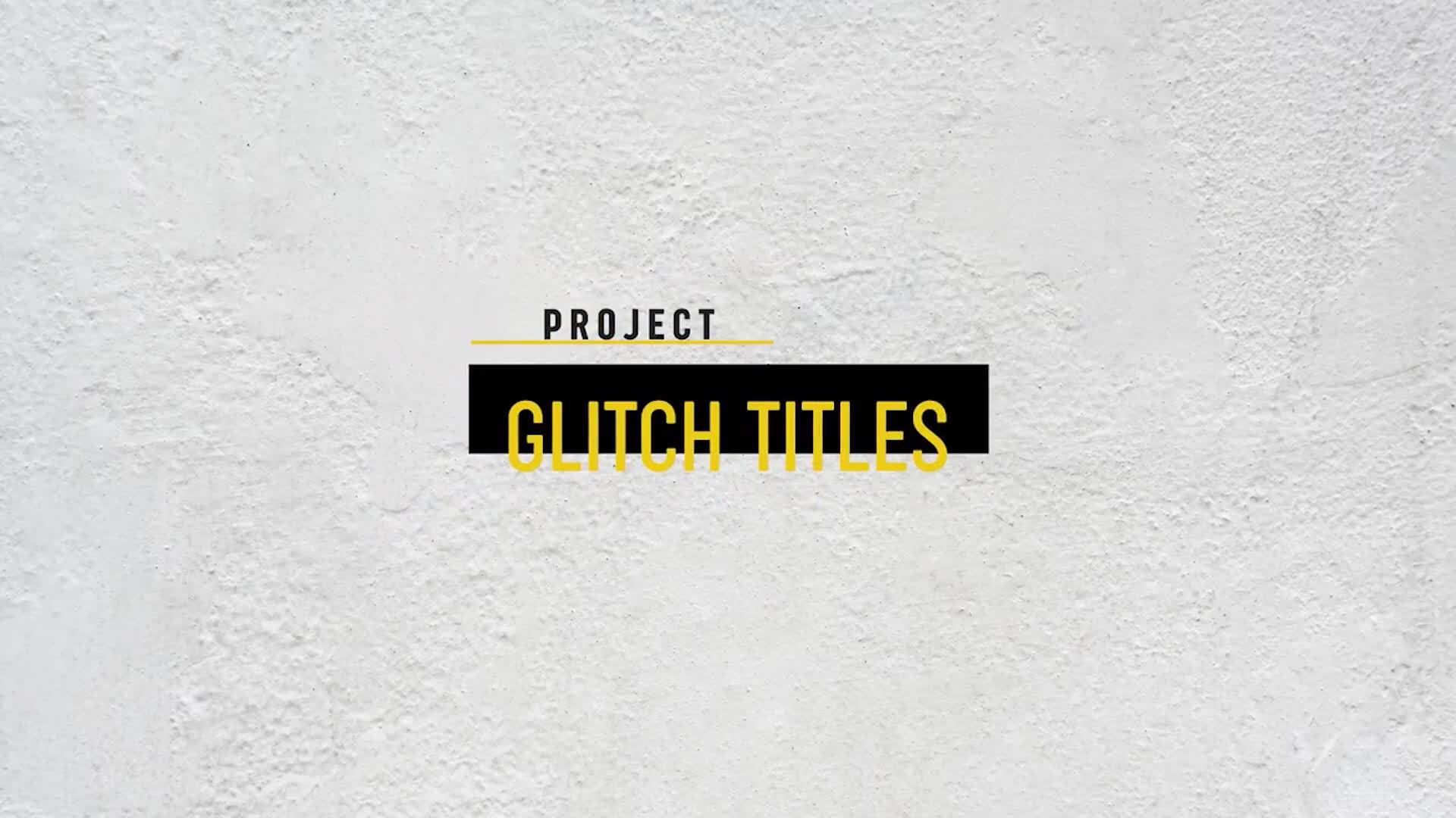Glitch Titles Videohive 37678093 After Effects Image 1