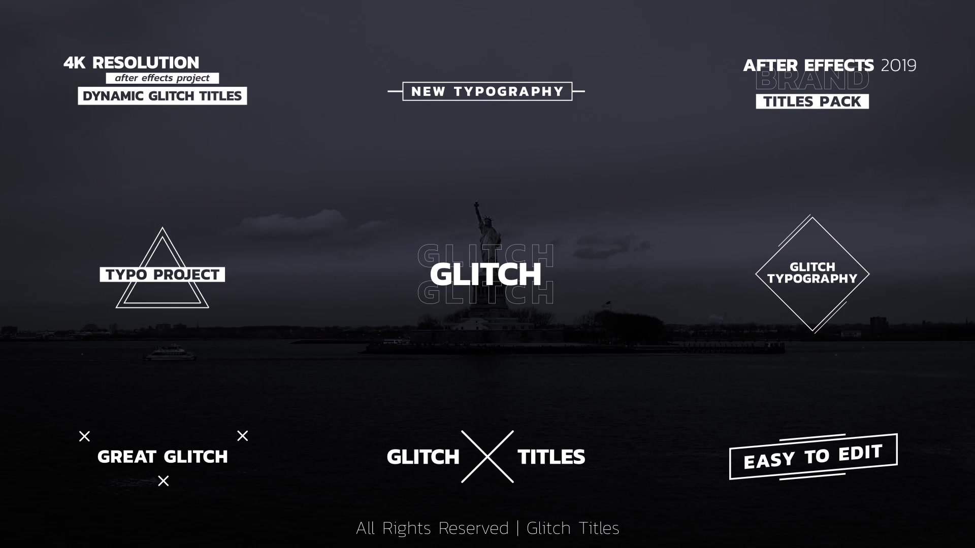 Glitch Titles | After Effects Videohive 34064937 After Effects Image 12