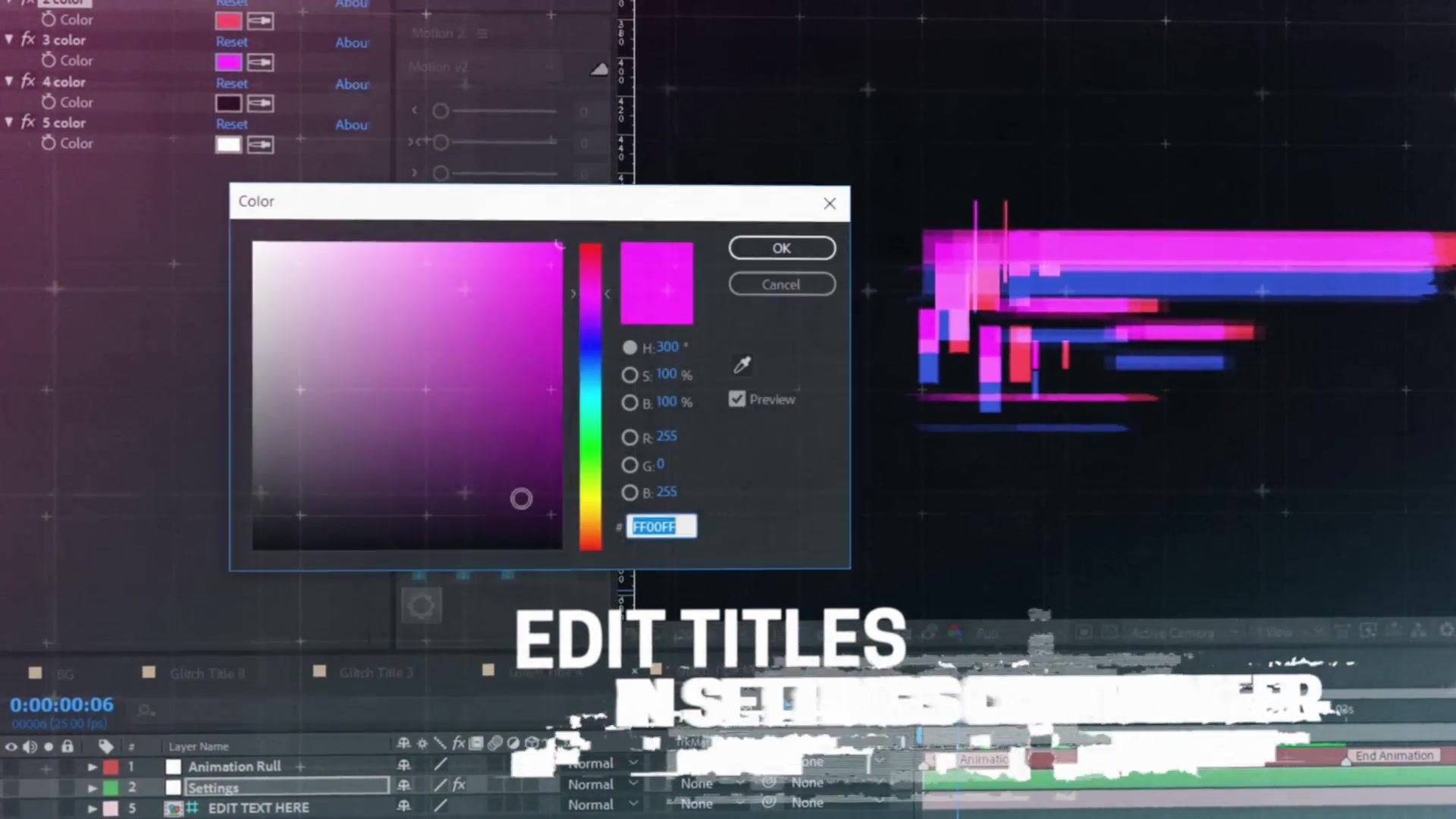 Glitch Titles Videohive 21698901 After Effects Image 4