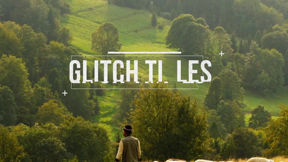 Glitch Titles - Download Videohive 12804804