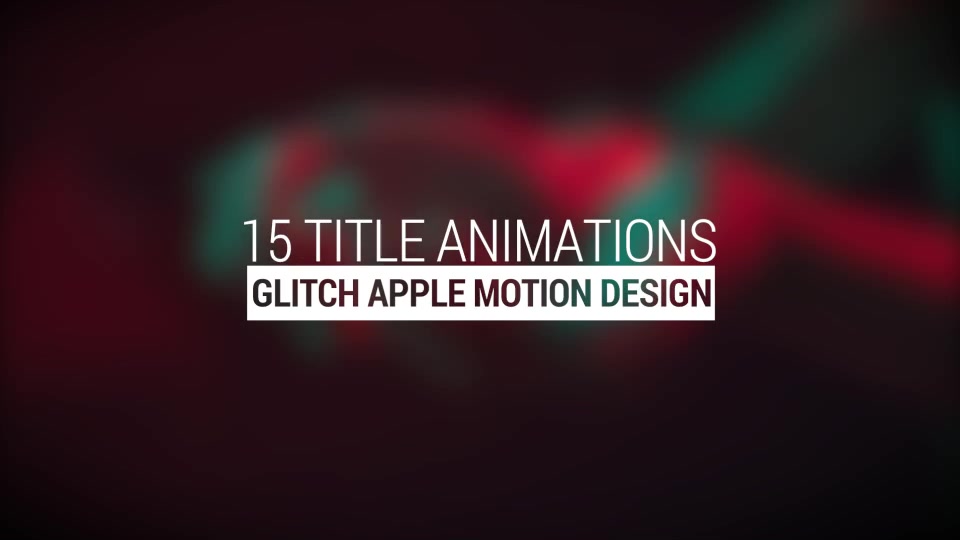 Glitch Titles - Download Videohive 15558093