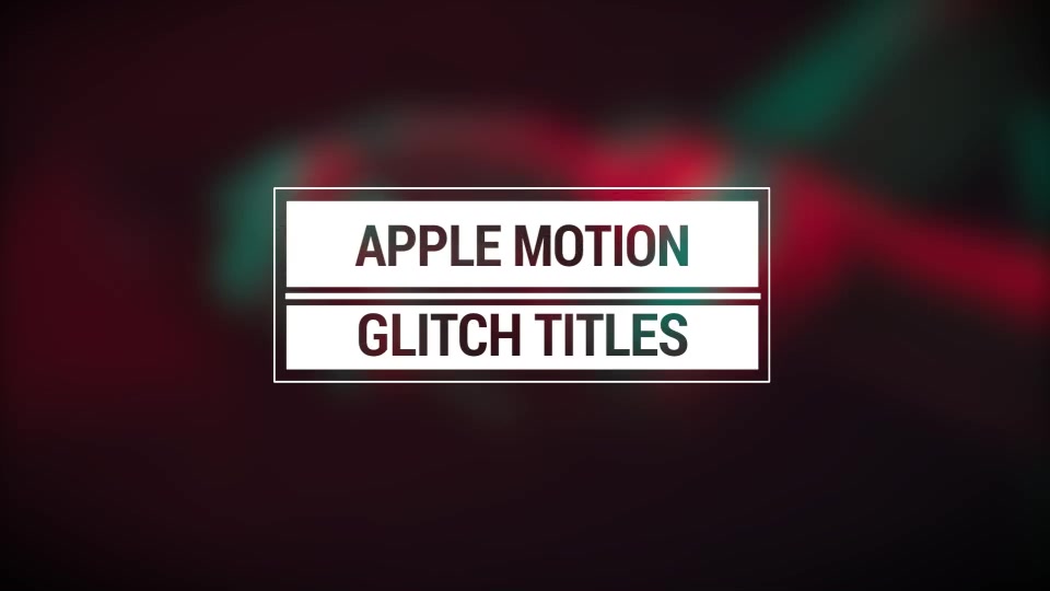 Glitch Titles - Download Videohive 15558093