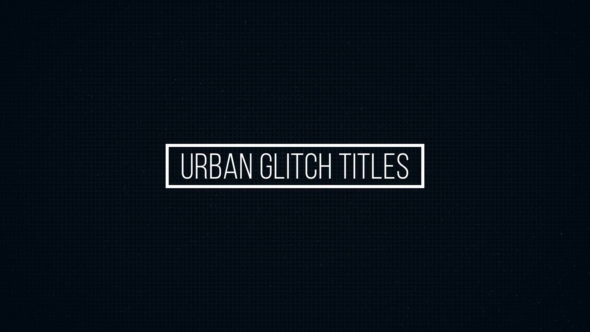 Glitch Titles - Download Videohive 19390662