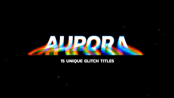 Glitch Titles - Download Videohive 24740390