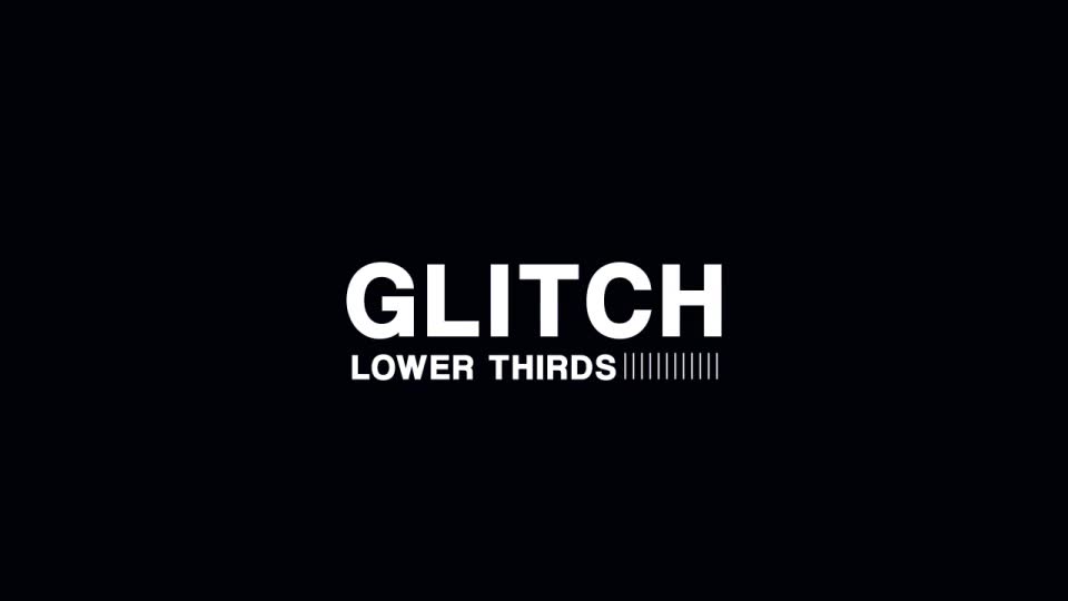 Glitch Titles & Lower Thirds Videohive 39104438 After Effects Image 2