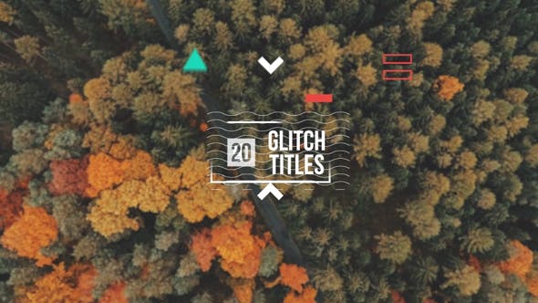 Glitch Titles Pack 2 - Videohive 14250998 Download