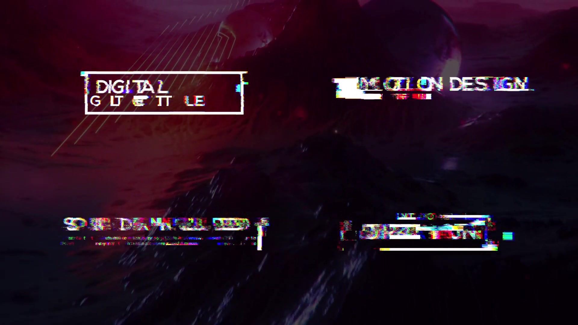 Glitch Titles Pack Videohive 23967708 After Effects Image 7