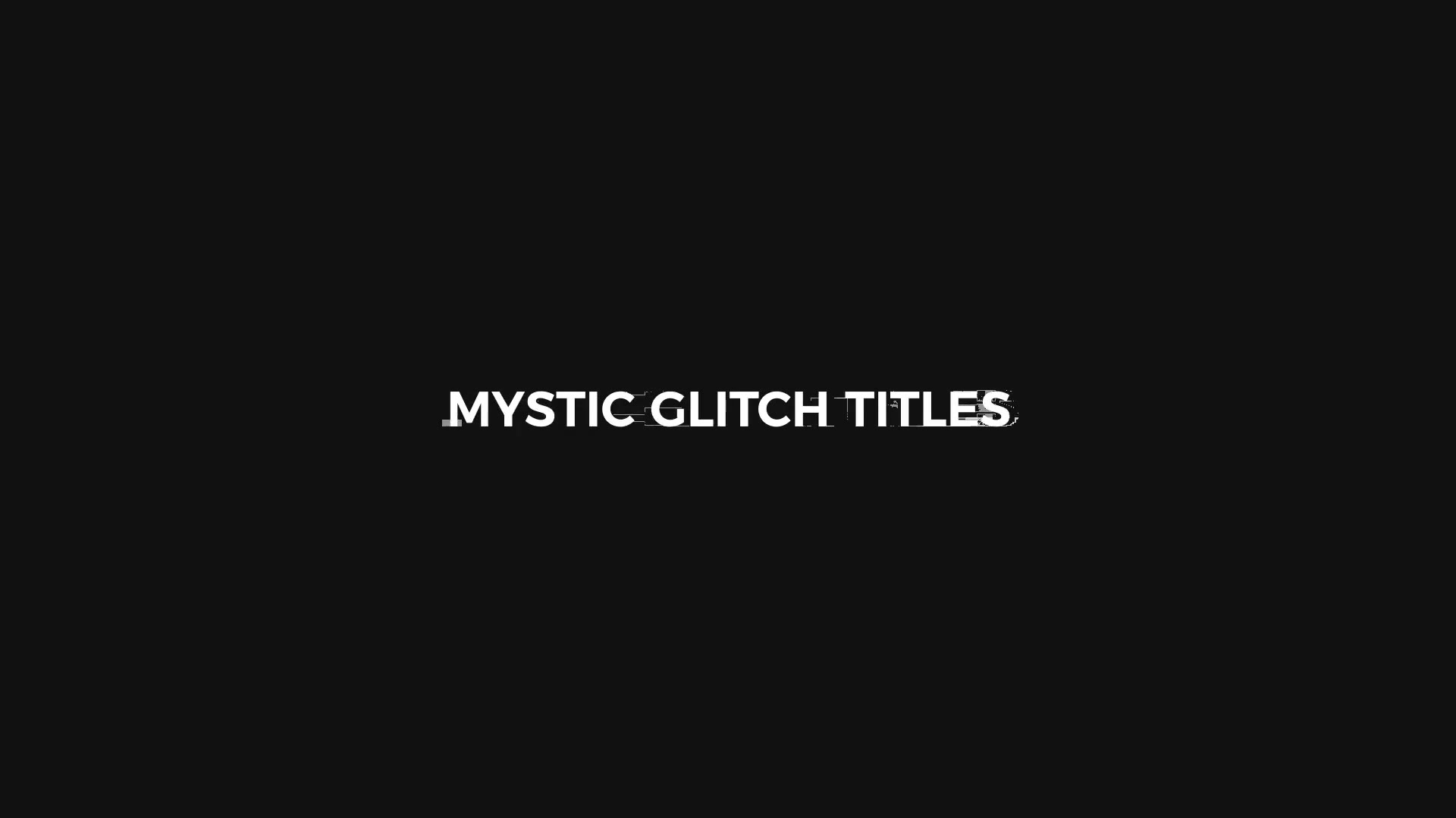 Glitch Titles Pack Videohive 21507384 After Effects Image 2