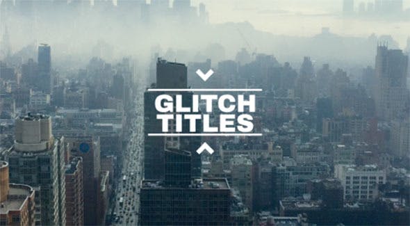 Glitch Titles Pack - Videohive Download 13709491