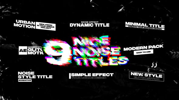 Glitch Titles | PP - 42981317 Videohive Download