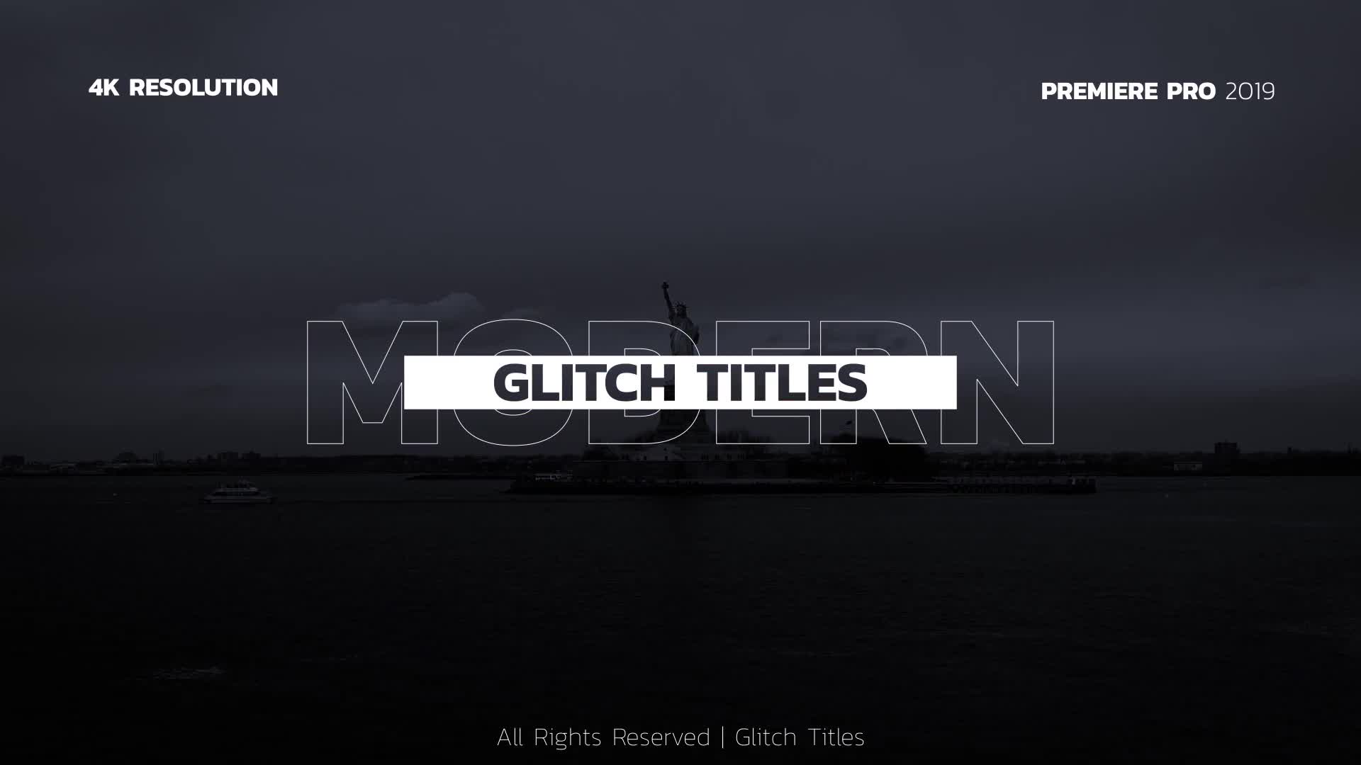 Glitch Titles | Premiere Pro Videohive 34064910 Premiere Pro Image 1