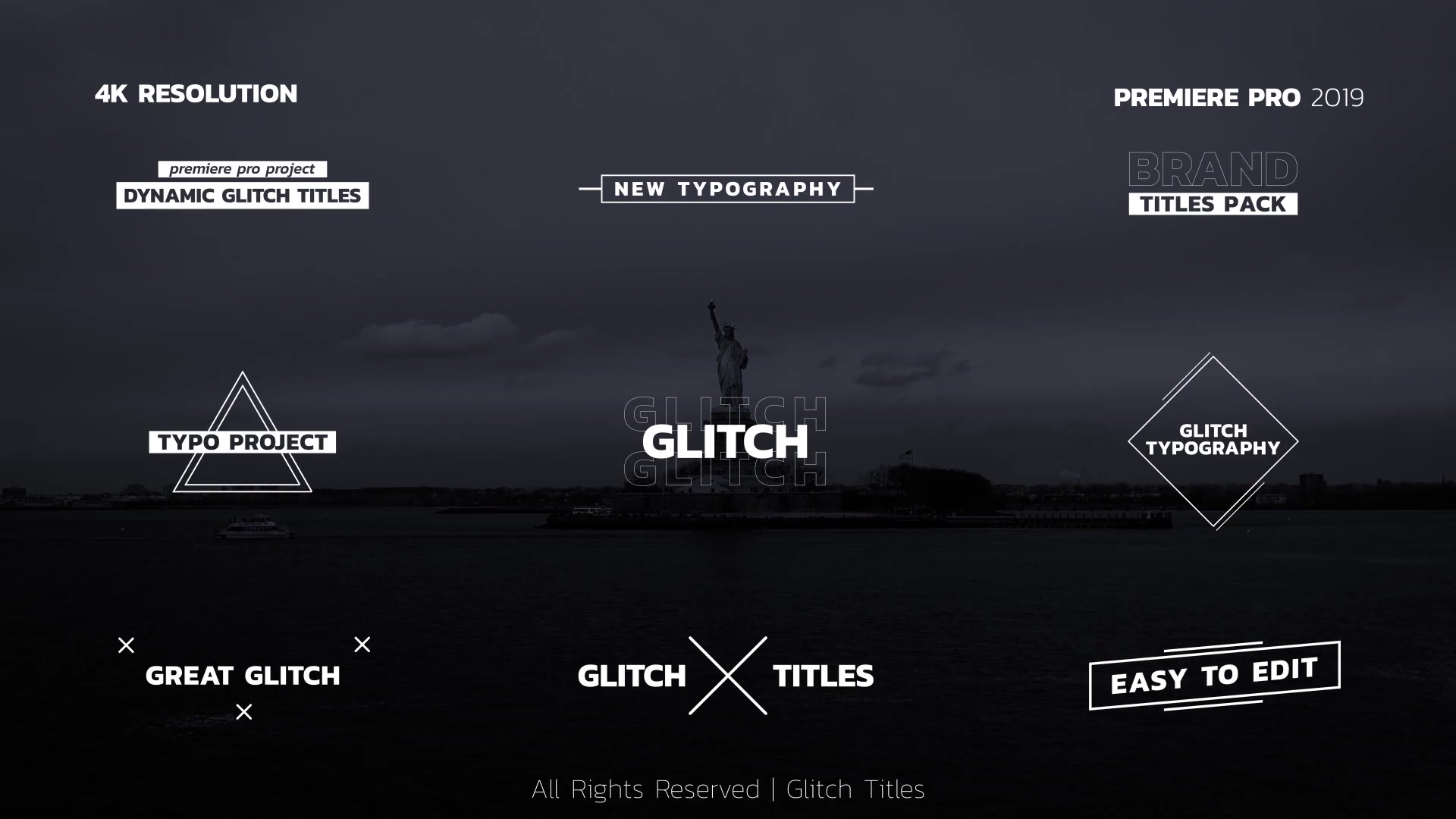 Glitch Titles | Premiere Pro Videohive 34064910 Premiere Pro Image 12