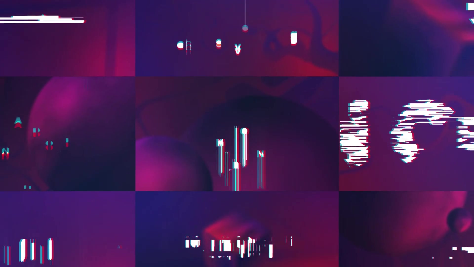 Glitch Titles Sequence Mogrt - Download Videohive 22424385