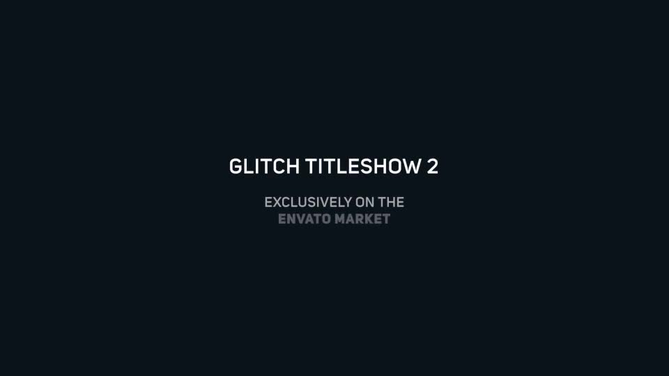 Glitch Titleshow 2 - Download Videohive 18770206