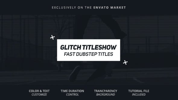 Glitch Titleshow - Download 18705047 Videohive