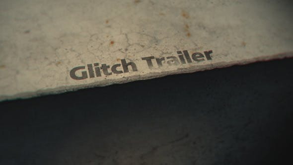 Glitch Trailer 3 - Videohive Download 15298354