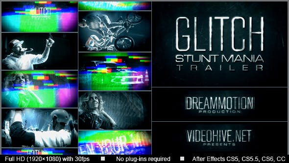 Glitch Trailer - Videohive 16412115 Download