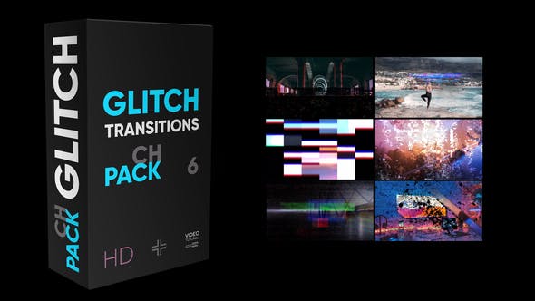 Glitch Transitions - 35721266 Videohive Download