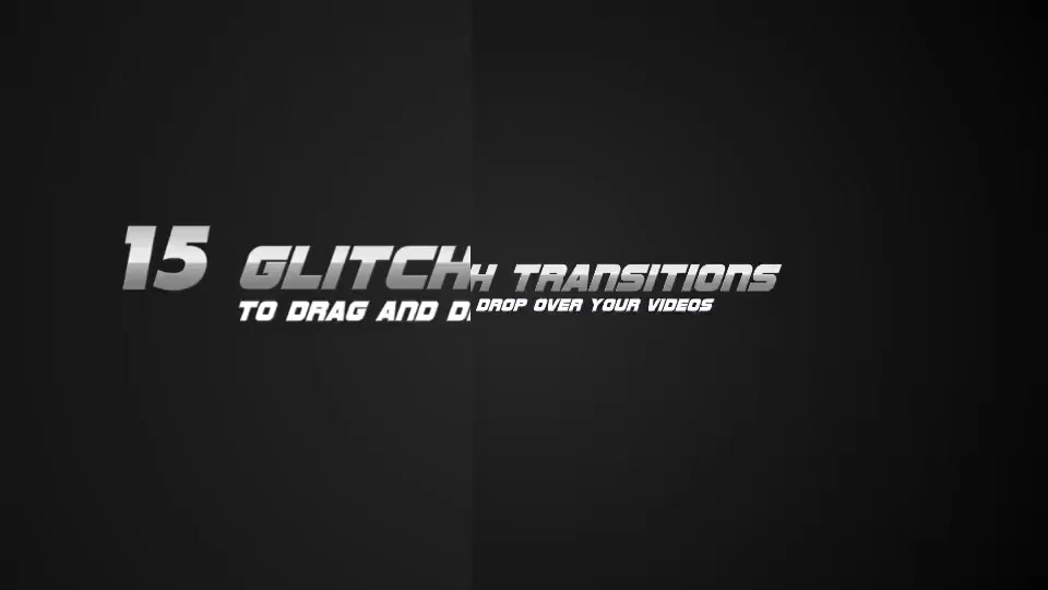 Glitch Transitions Pack - Download Videohive 10253364