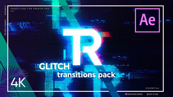 Glitch Transitions - Videohive Download 25955621
